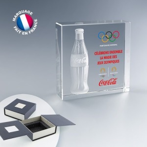 Trophée publicitaire carré