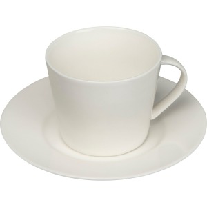 Tasse promotionnelle avec soucoupe 175 ml