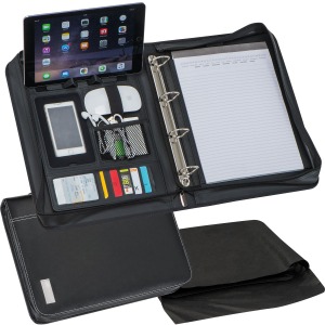 Conférencier personnalisable A4 avec fonction classeur