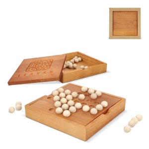 Jeu de solitaire personnalisé avec billes