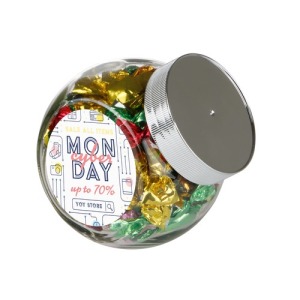 Bonbonnière verre 400ml