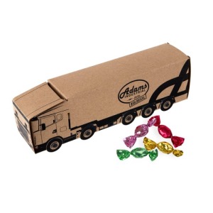 Camion de papier kraft
