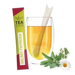 Bio TeaStick - Herbes Sauge-Thym - Design Individuel