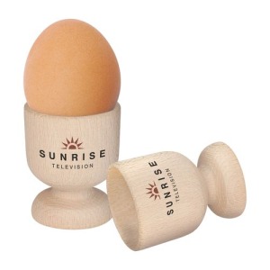 Coquetier en bois promotionnel