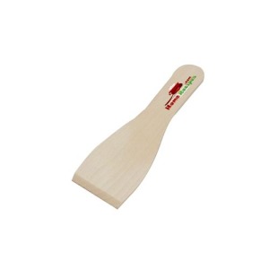 Spatule en bois avec logo 20cm