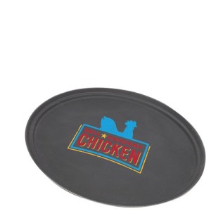 Plateau rond antidérapant 35cm / 14? 14?
