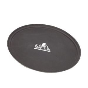 Plateau antidérapant publicitaire ovale 68cm