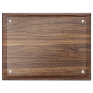 Cadre personnalisé A4 en bois pour diplôme