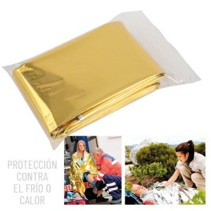 Couverture de survie double face