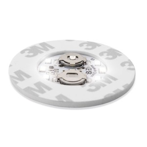 Dessous de verre personnalisable autocollant LED blanc