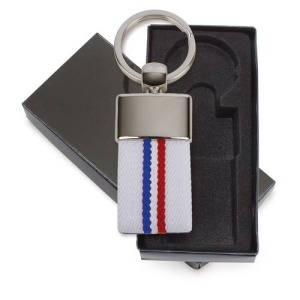 Porte-clés ceinture drapeau