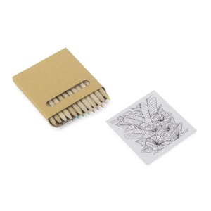 Livre de coloriage avec crayons LOTI