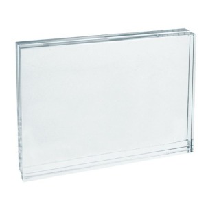 CADRE PHOTO personnalisable GLASS - 180x130 mm - LUX BOX
