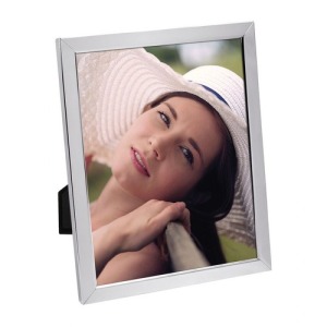 CADRE PHOTO personnalisable MÉTAL BRILLANT - PHOTO A4