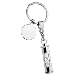 PORTE-CLÉS SABLIER promotionnel - AVEC JETON