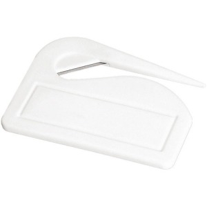 Coupe-papiers en plastique avec lame en métal