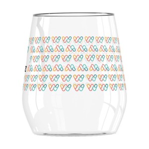 Verre à eau personnalisé 38cl - Quadrichomie