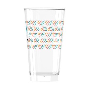 Verre à bière personnalisé Shaker 58cl - Quadrichomie
