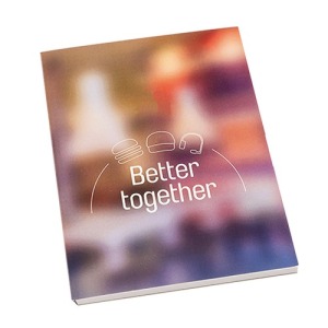 Cahier personnalisé couverture souple A5 50 feuilles