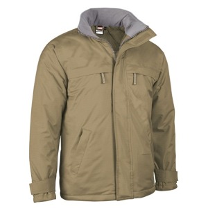 Parka publicitaire avec capuche rétractable