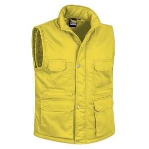 Gilet multipoches promotionnel matelassé