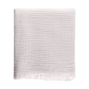 Plaid promotionnel en mousseline de coton 130x150cm