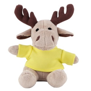 Peluche avec logo renne t-shirt