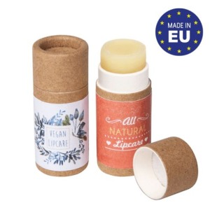 Mini stick personnalisable à lèvres en carton