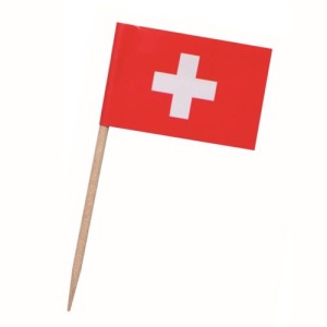 Pique drapeau publicitaire Suisse