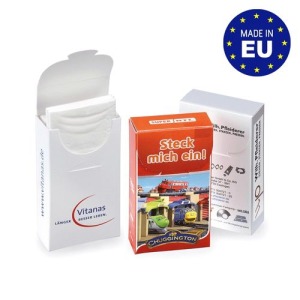 Étui carton de mouchoirs en papier