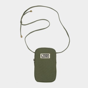 Housse personnalisable tel coton bio épais H18xL11x2cm