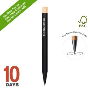 Stylo en aluminium recyclé et mine HB