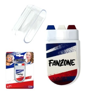 Stick maquillage personnalisable tricolore France fanzone