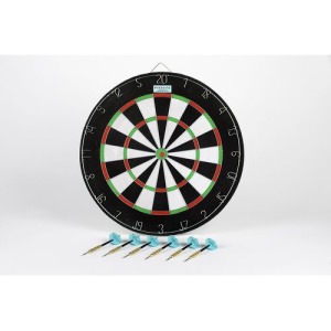 Jeu de fléchettes économique ailletes imprimé