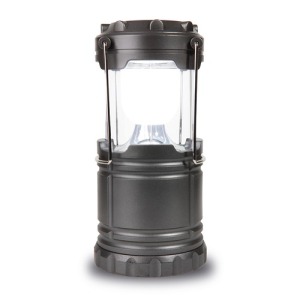 Lampe de camping en plastique et métal