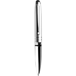 Stylo à bille personnalisable en plastique et métal avec lumière et touch screen
