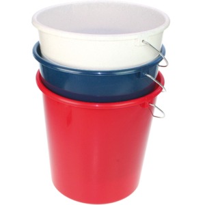 Seau de 10 litres avec anse métallique