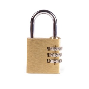 Tri-circle cadenas publicitaire serrure à combinaison 40mm bc