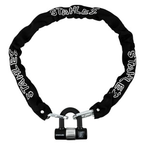 Cadenas à chaîne 302 ART*** 10 x 1200 mm noir