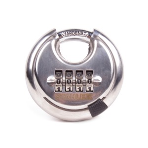 Cadenas à combinaison avec logo 70mm rond