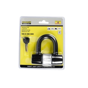 Antivol personnalisable en U 820 100 x 100 mm compact