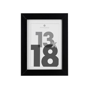 cadre photo publicitaire nr eva 13x18 dis, noir