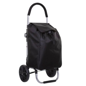 chariot personnalisé 2roues alu noir, noir