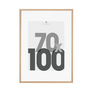 cadre photo personnalisable naturel eva 70x100 dis, beige