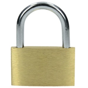 Cadenas personnalisé en laiton Cadenas lob lob 40mm