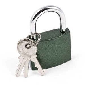 Cadenas avec logo breveté pour un système de clé de 50 mm