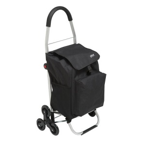 chariot personnalisable 6roues alu noir, noir
