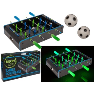 Jeu de baby-foot, baby-foot, brille dans le noir,
