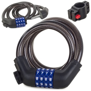 Antivol de vélo personnalisable avec code de sécurité