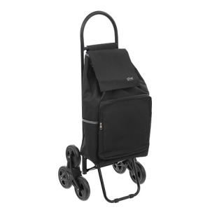 chariot personnalisé 6roues metal noir nomade, noir
